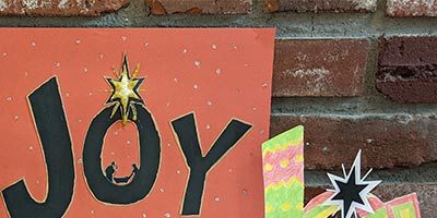 Christmas Craft – Joy Nativity Scene