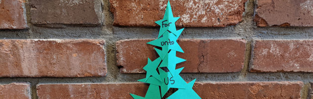 Christmas Craft – Nativity Tree Puzzle